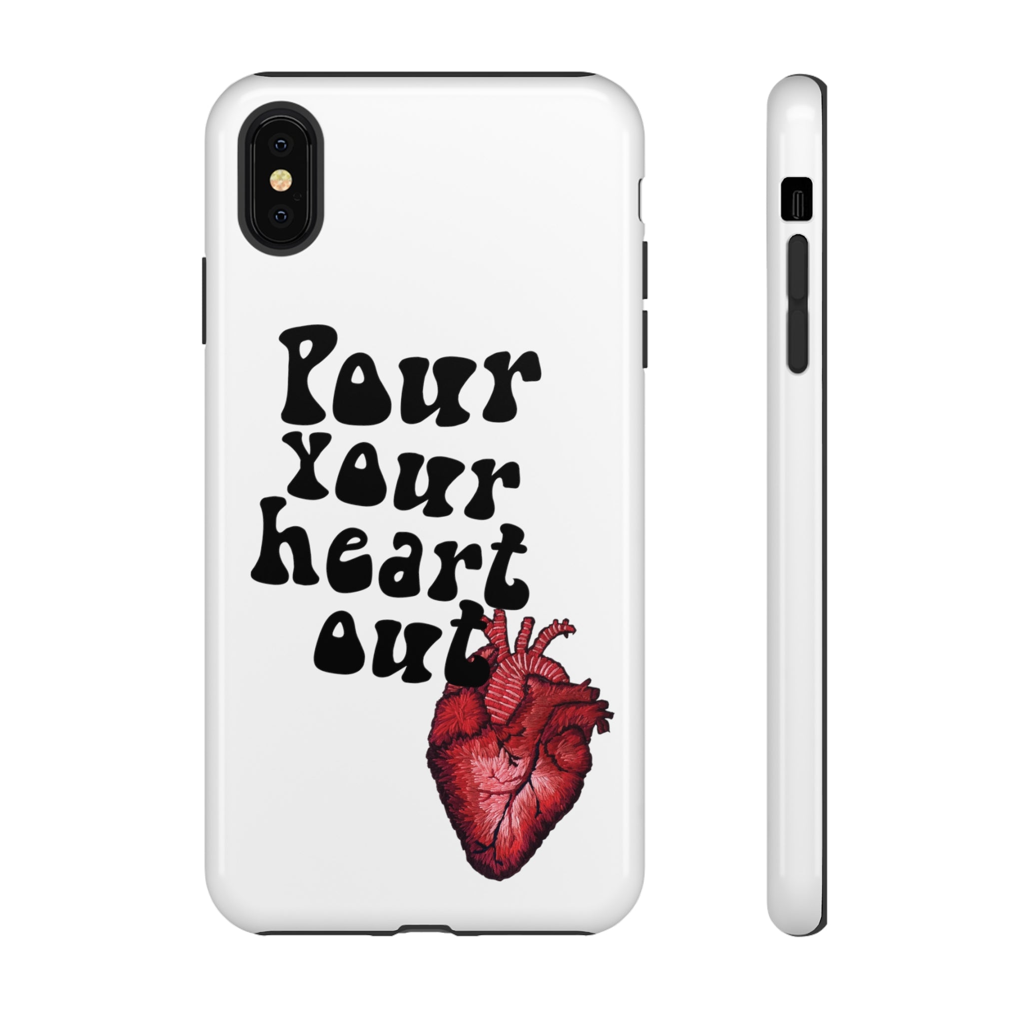 Pour Your Heart Out iPhone Case