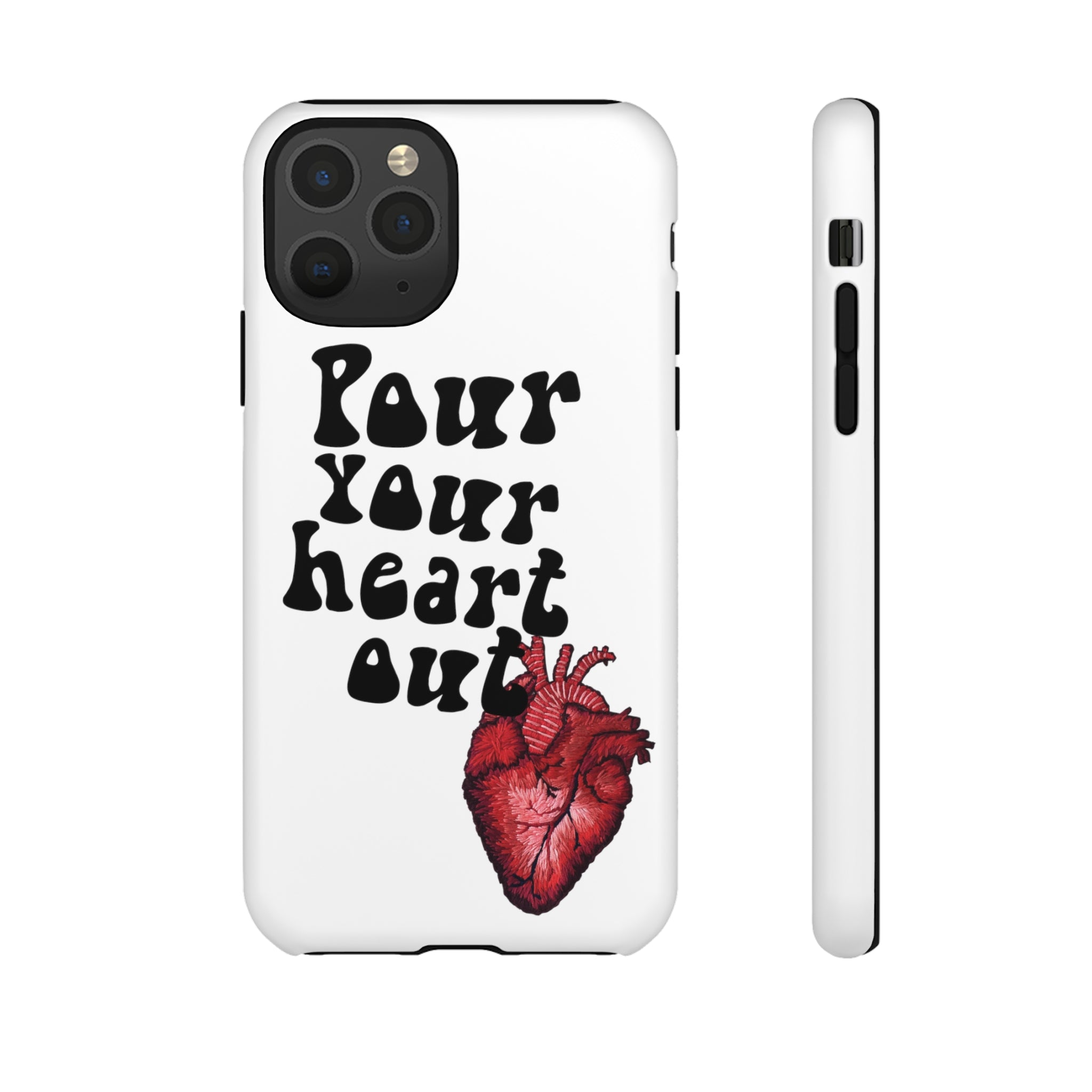 Pour Your Heart Out iPhone Case