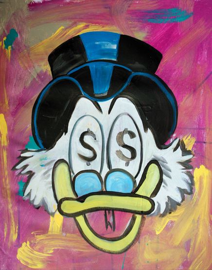 Happy Scrooge - Original Art or Print