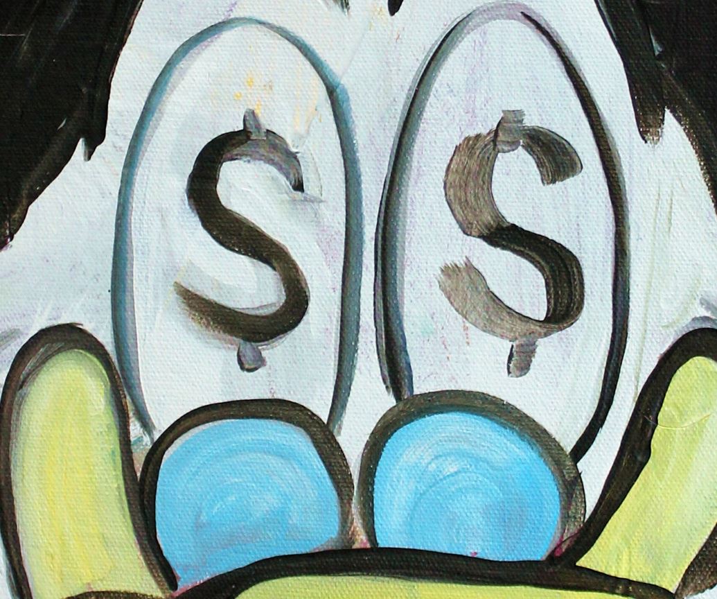 Happy Scrooge - Original Art or Print