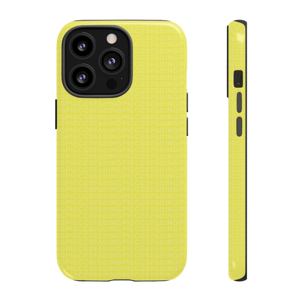 Yellow Infinity iPhone Case