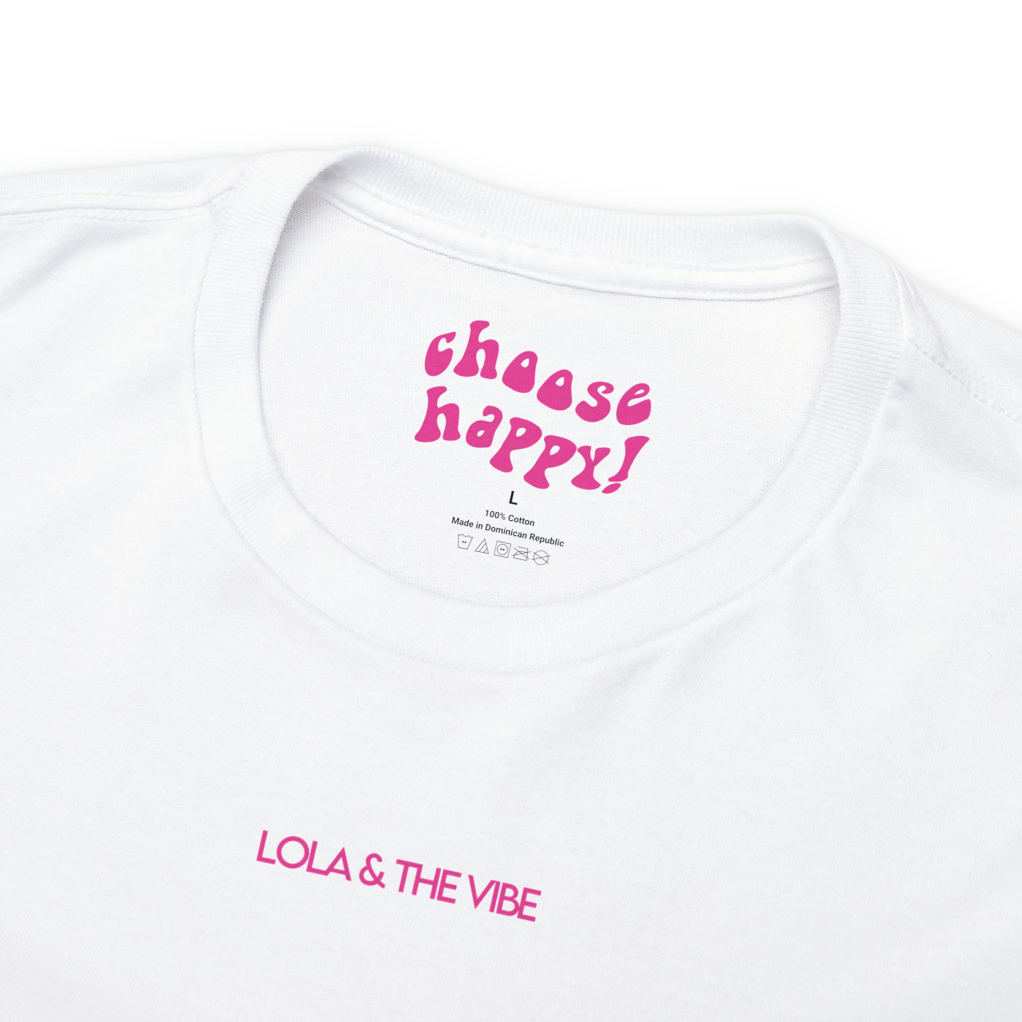 SYLMT Tee - White With Hot Pink