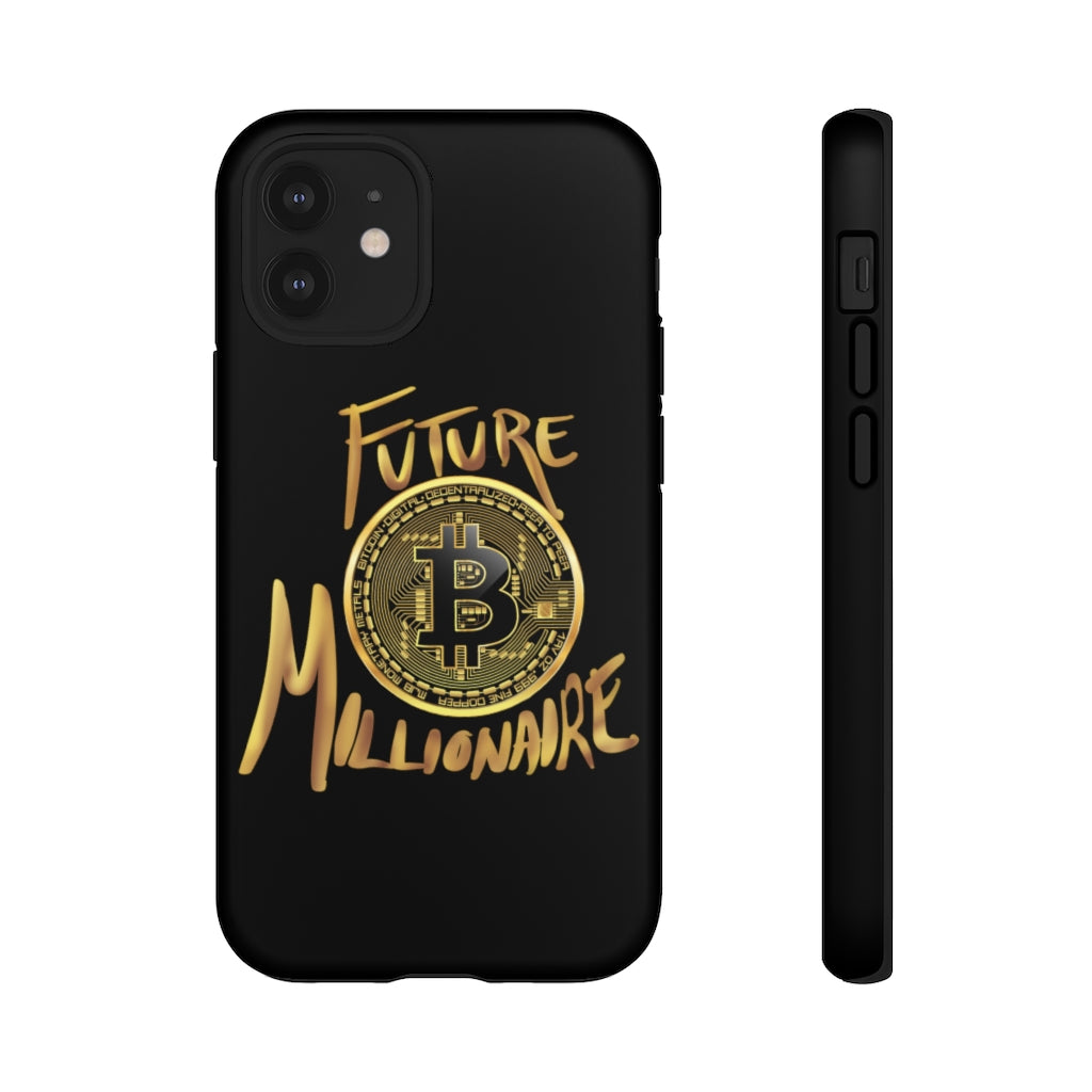 Future Bitcoin Millionaire iPhone Case