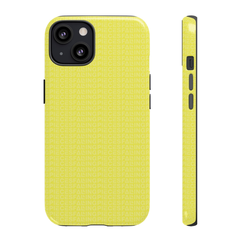 Yellow Infinity iPhone Case