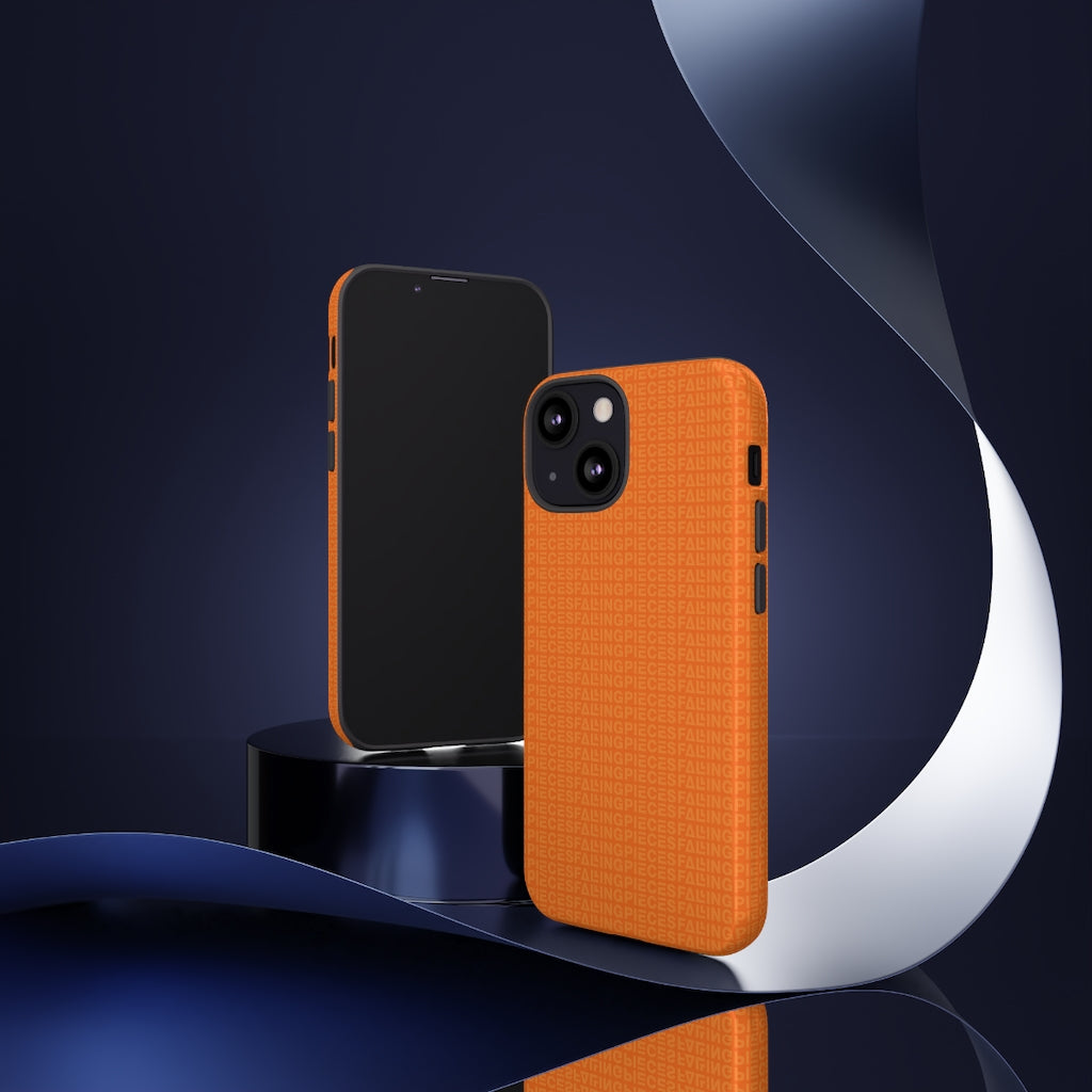 Orange Infinity iPhone Case