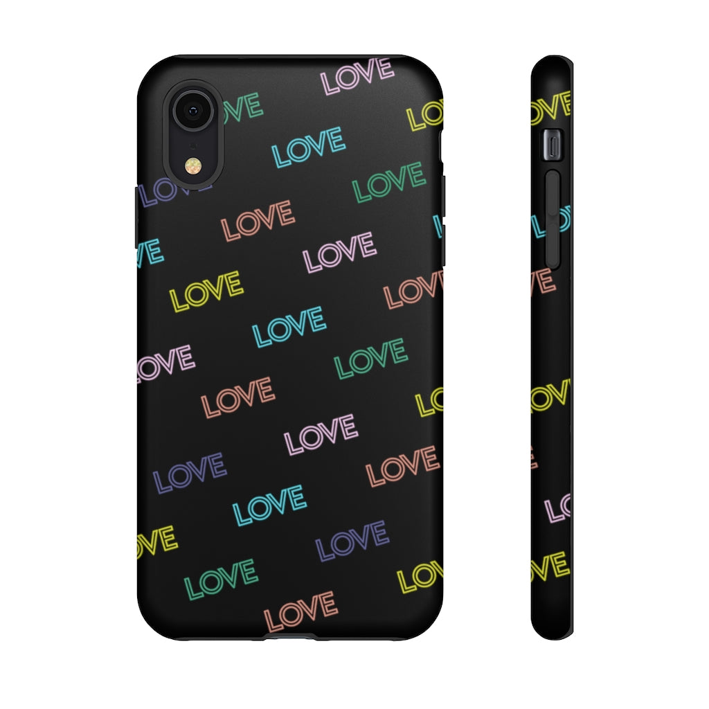 Love Pattern iPhone Case