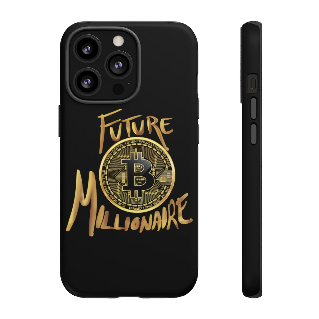 Future Bitcoin Millionaire iPhone Case
