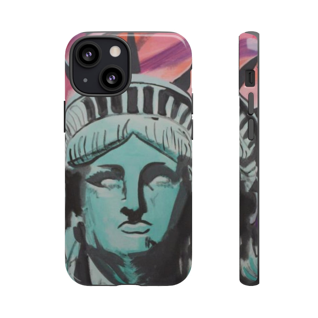 Miss Liberty iPhone Case