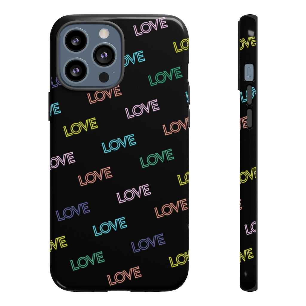 Love Pattern iPhone Case