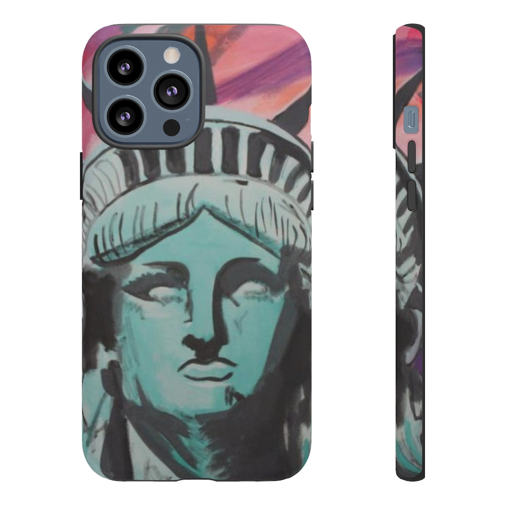 Miss Liberty iPhone Case