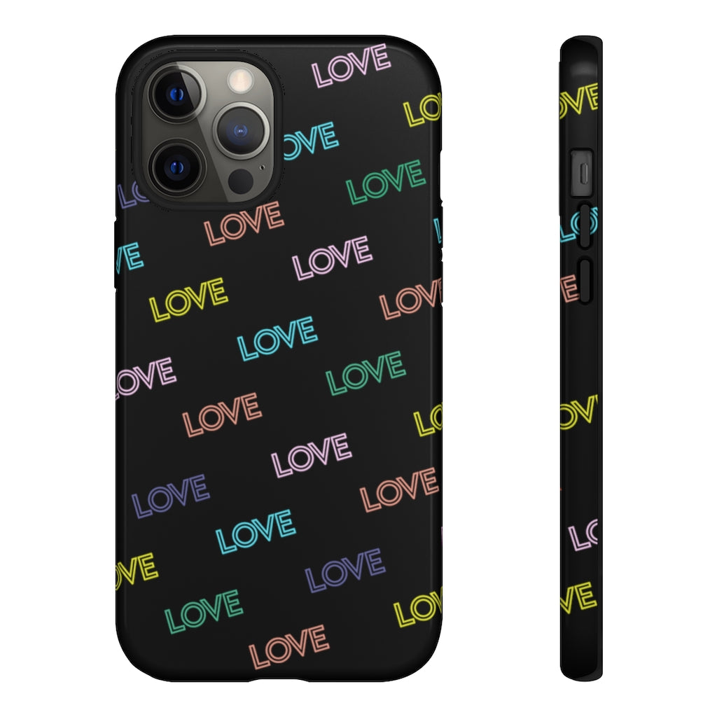 Love Pattern iPhone Case