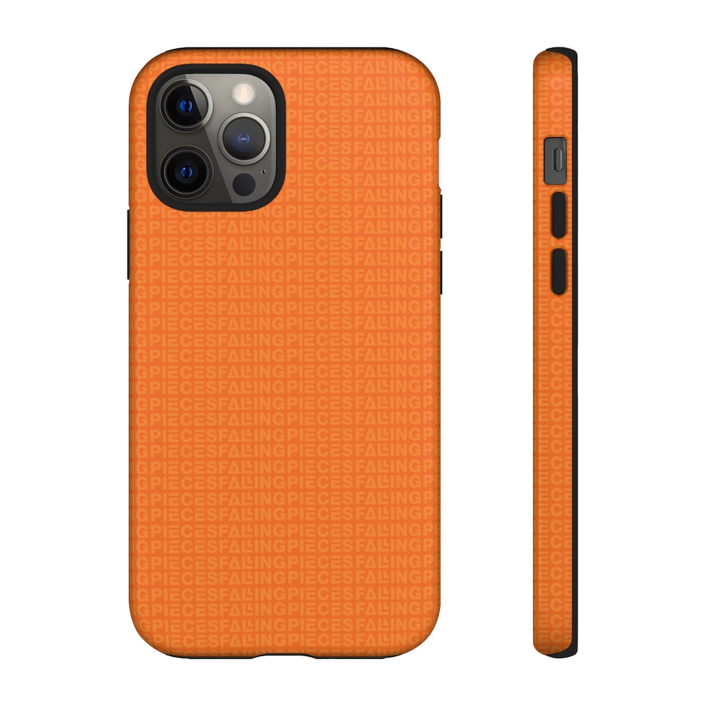 Orange Infinity iPhone Case