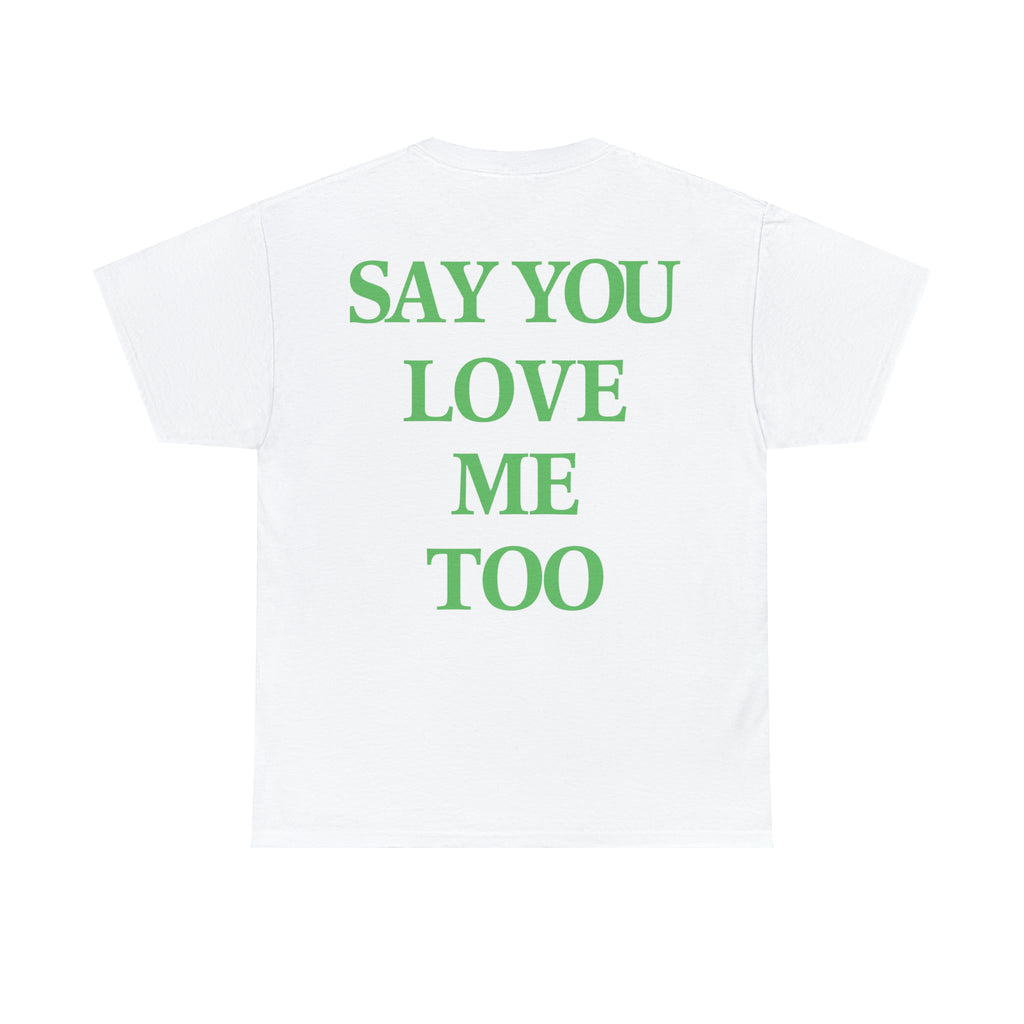 SYLMT Tee - White With Mint Green