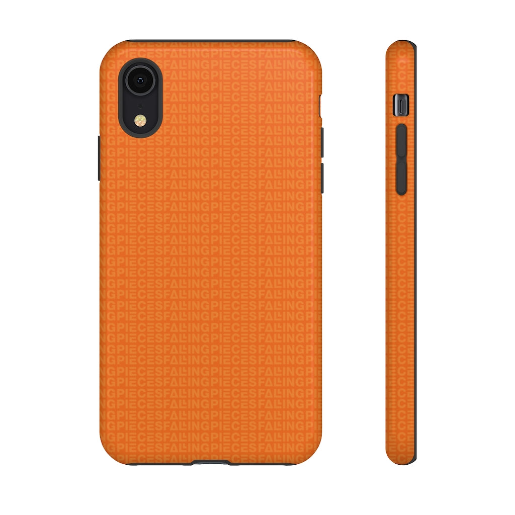Orange Infinity iPhone Case