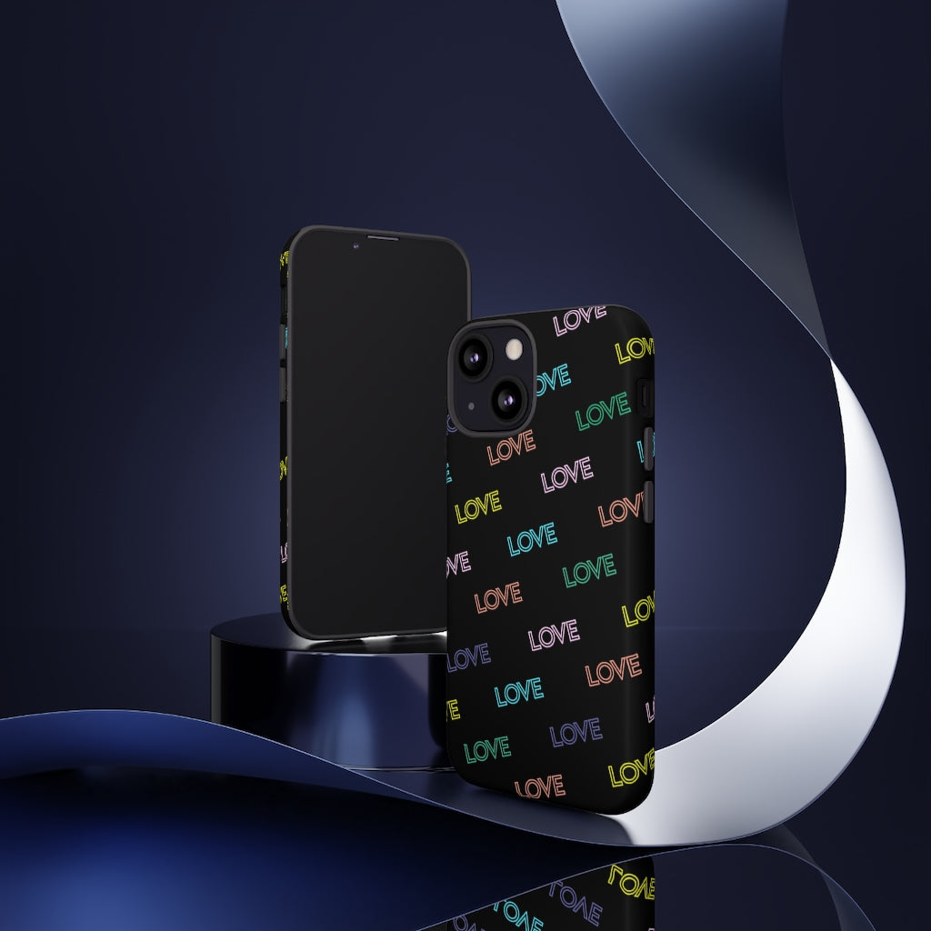 Love Pattern iPhone Case