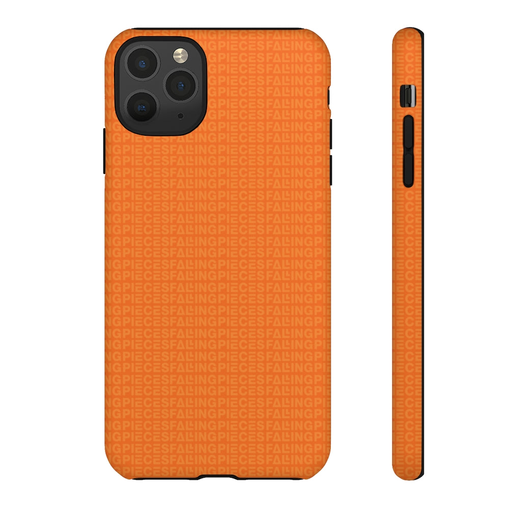 Orange Infinity iPhone Case