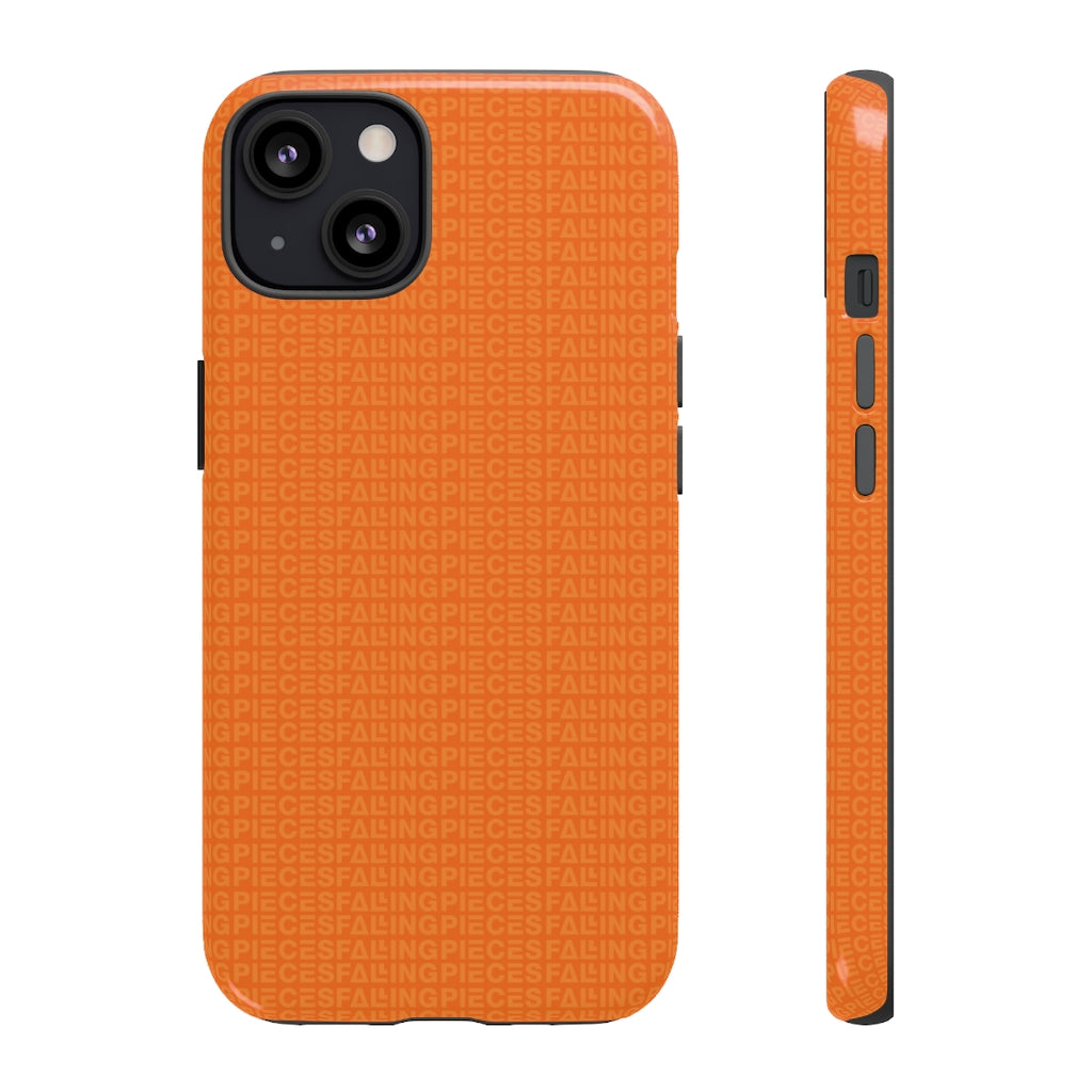 Orange Infinity iPhone Case