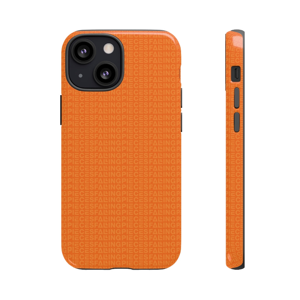 Orange Infinity iPhone Case