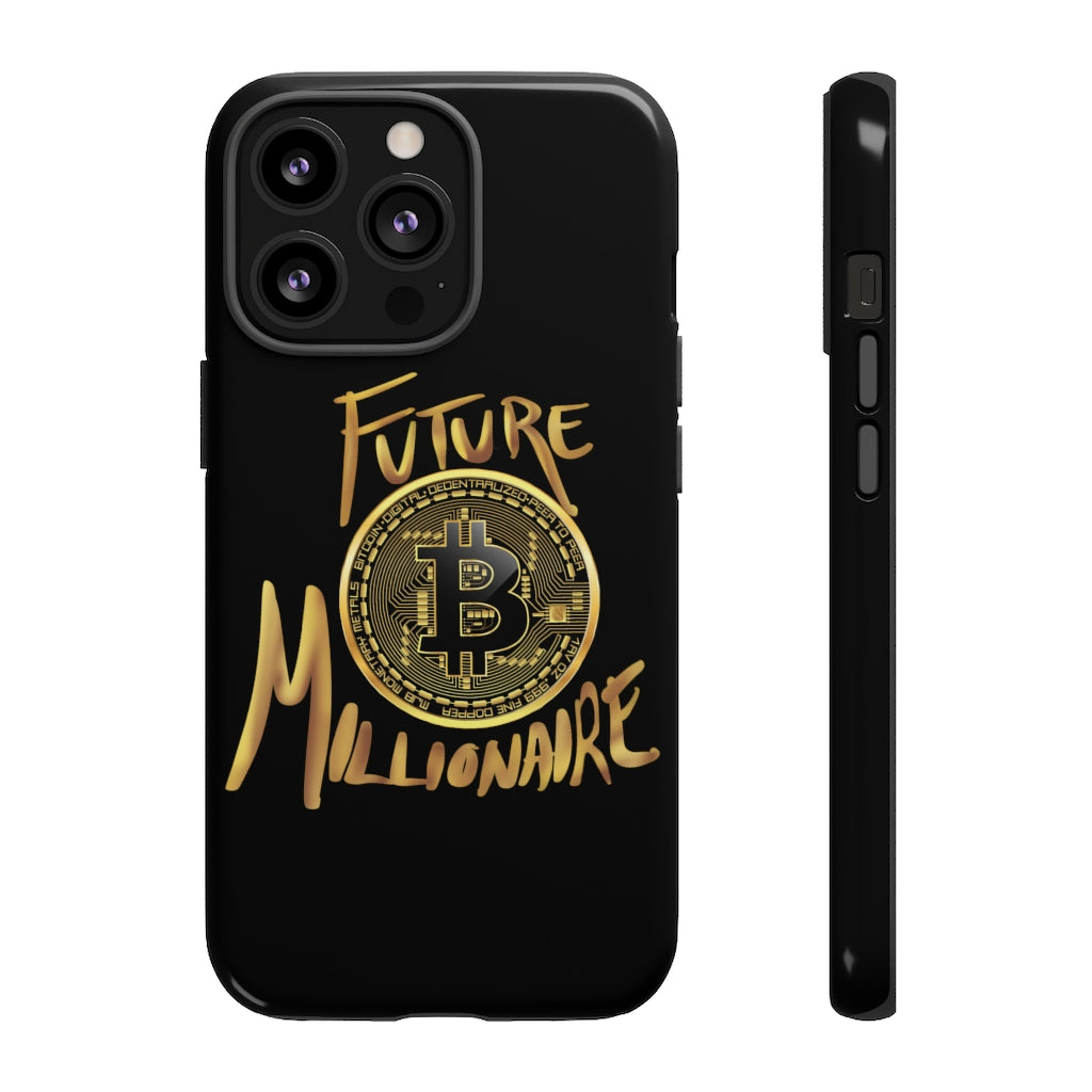 Future Bitcoin Millionaire iPhone Case