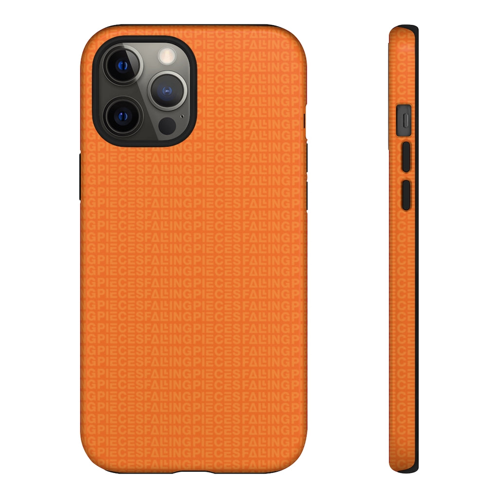 Orange Infinity iPhone Case
