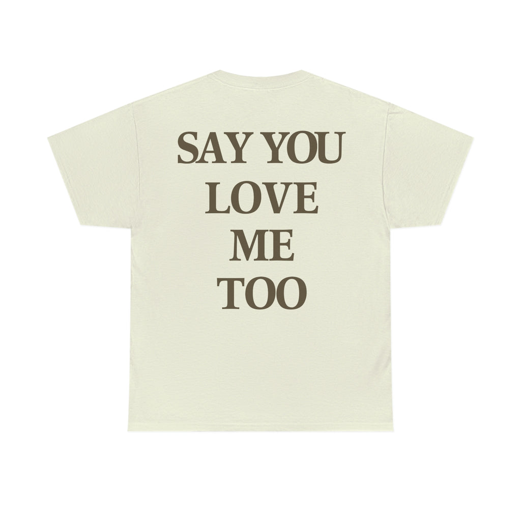 SYLMT Tee - Natural With Brown