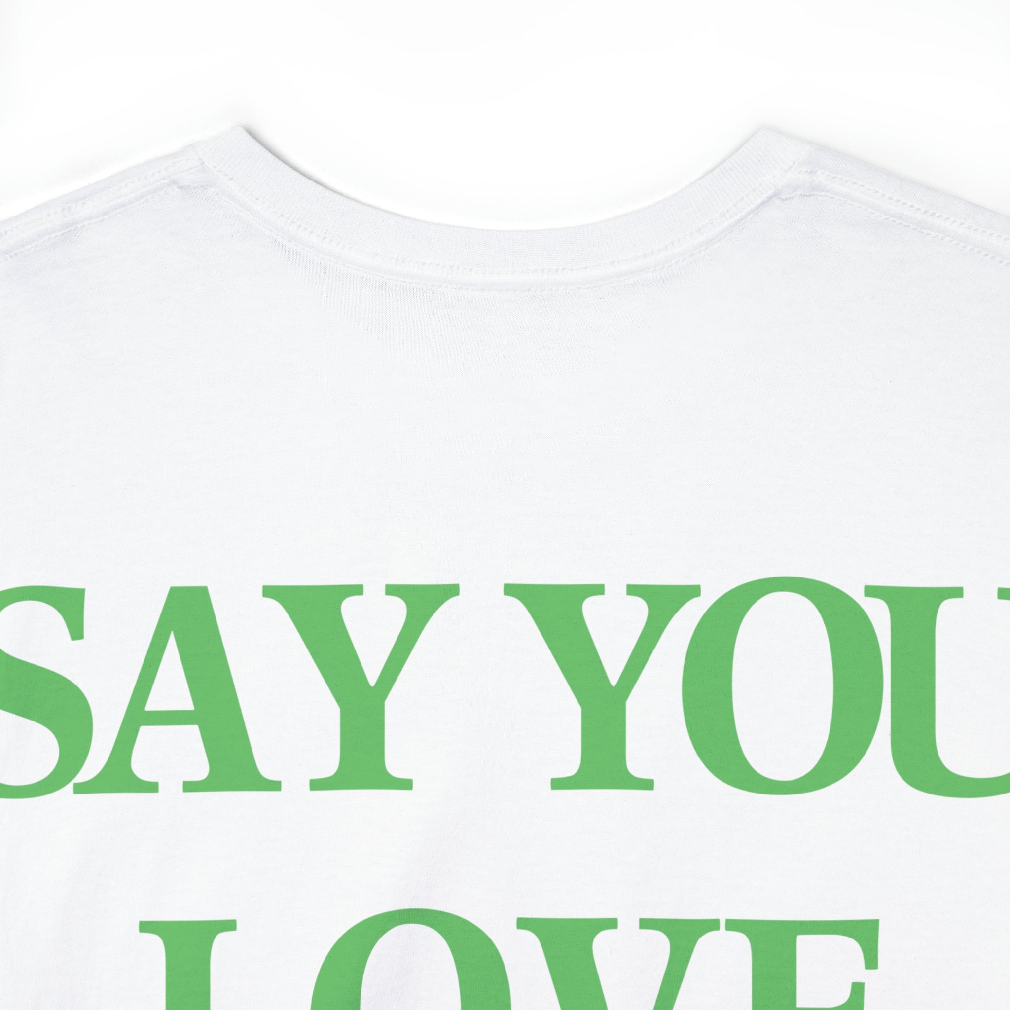 SYLMT Tee - White With Mint Green