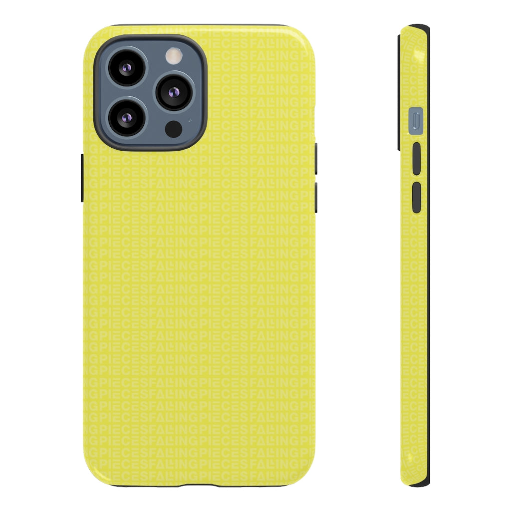 Yellow Infinity iPhone Case