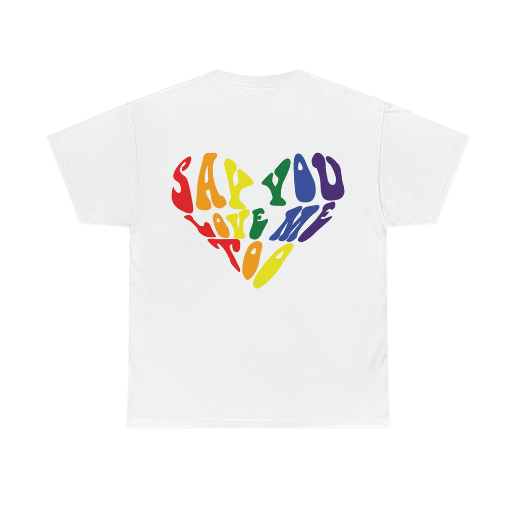 Rainbow SYLMT Heart Tee
