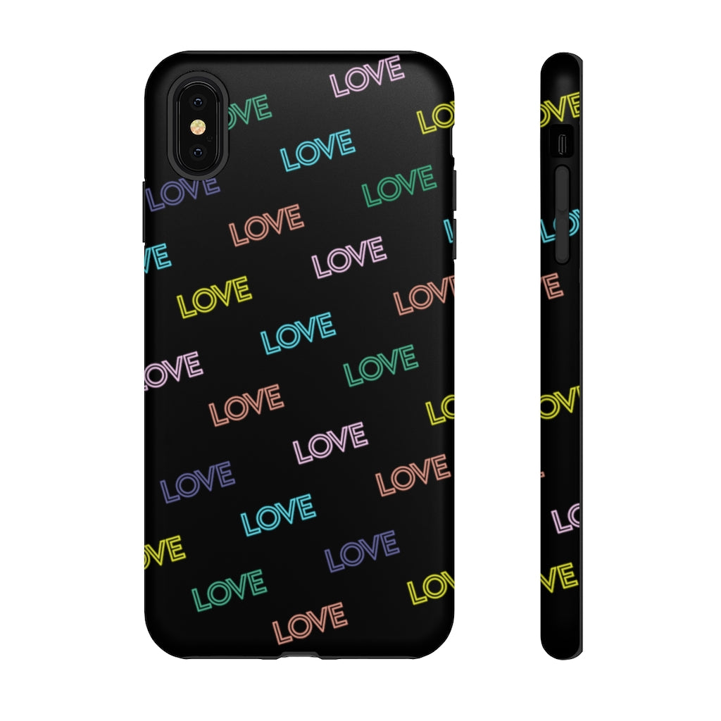 Love Pattern iPhone Case