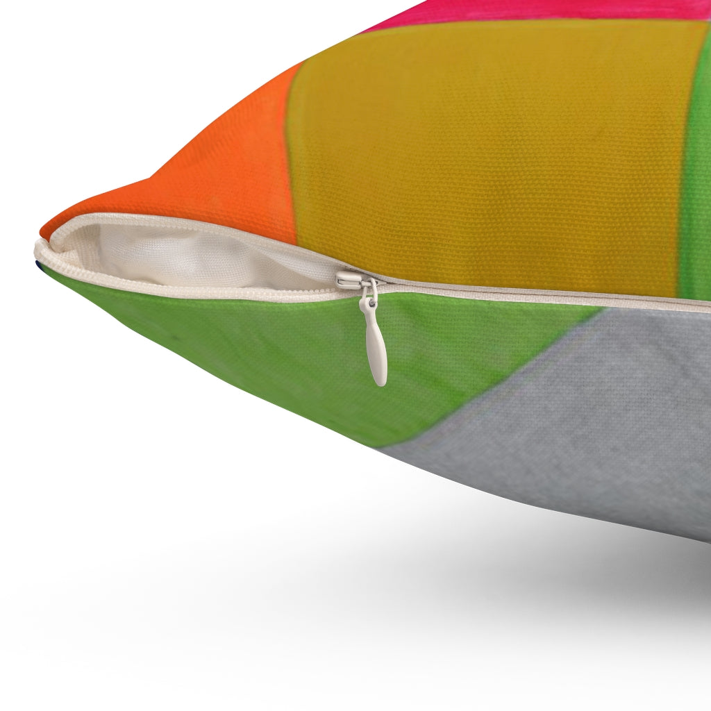Happy Colors Accent Pillow