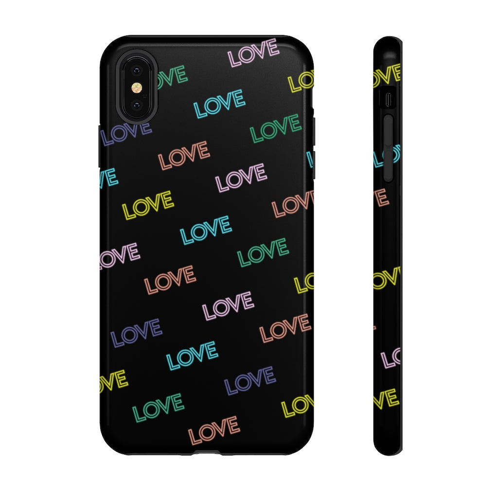 Love Pattern iPhone Case