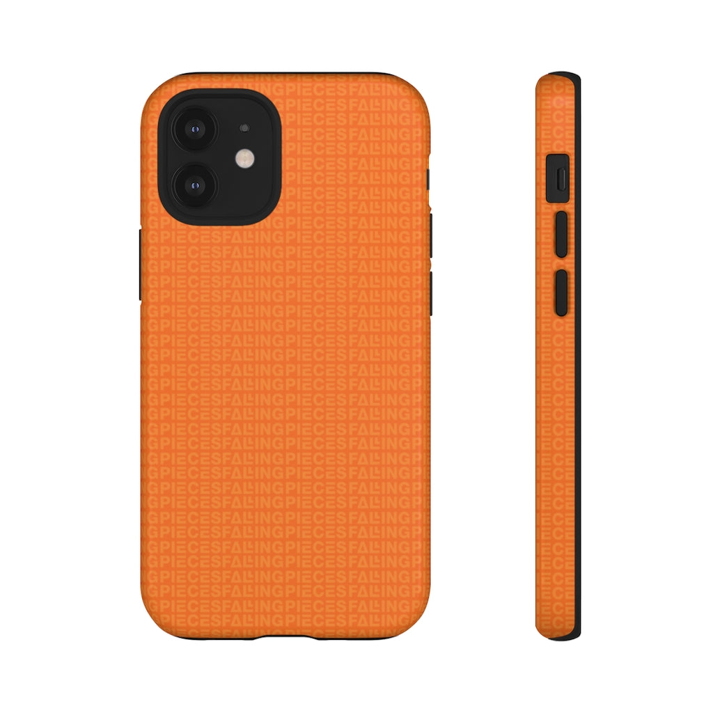 Orange Infinity iPhone Case