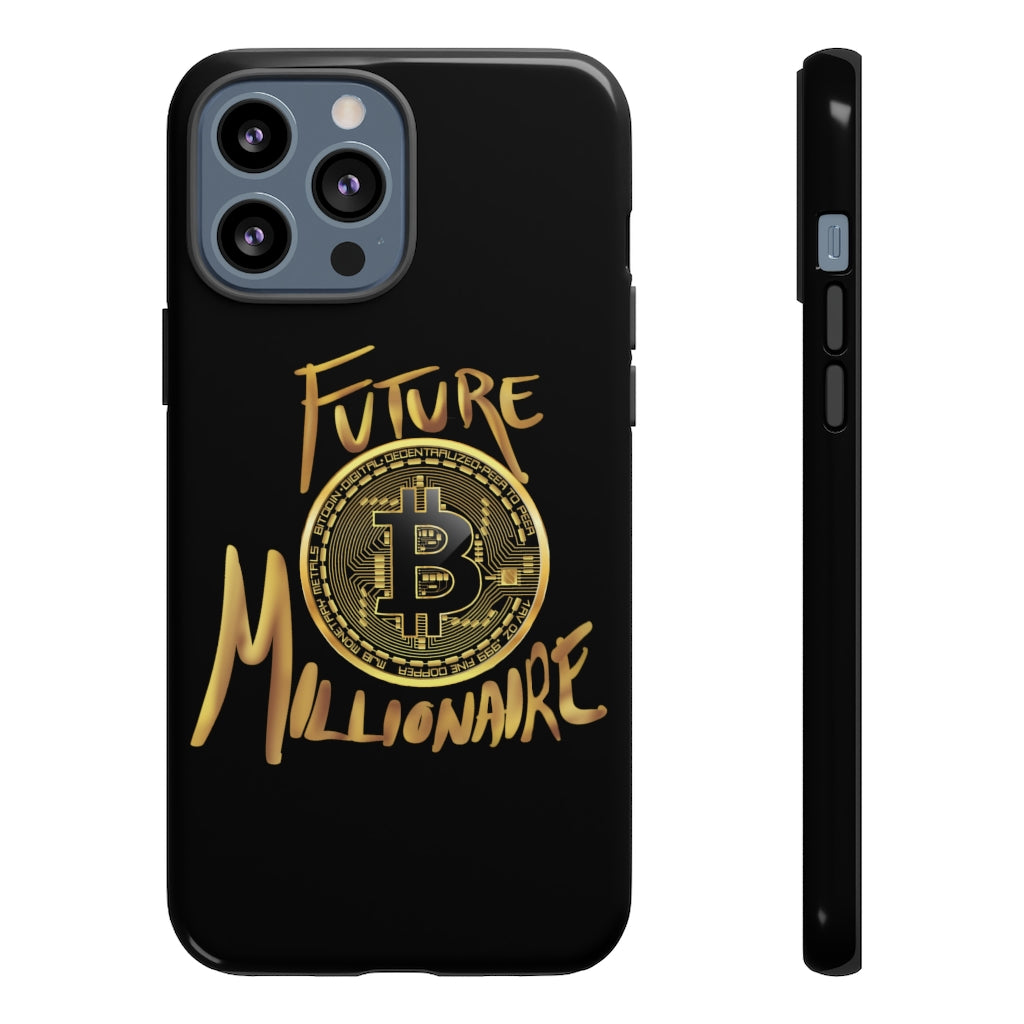 Future Bitcoin Millionaire iPhone Case