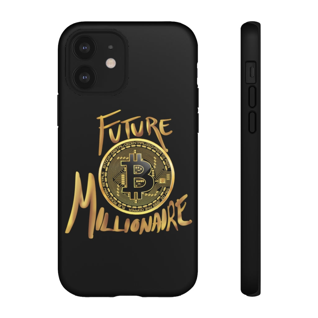 Future Bitcoin Millionaire iPhone Case
