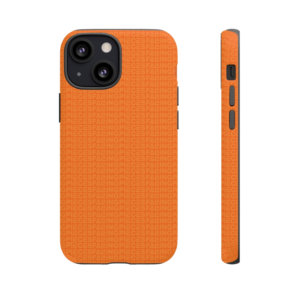 Orange Infinity iPhone Case