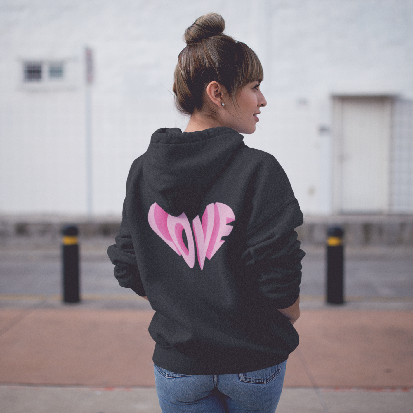 Pink Love Hoodie