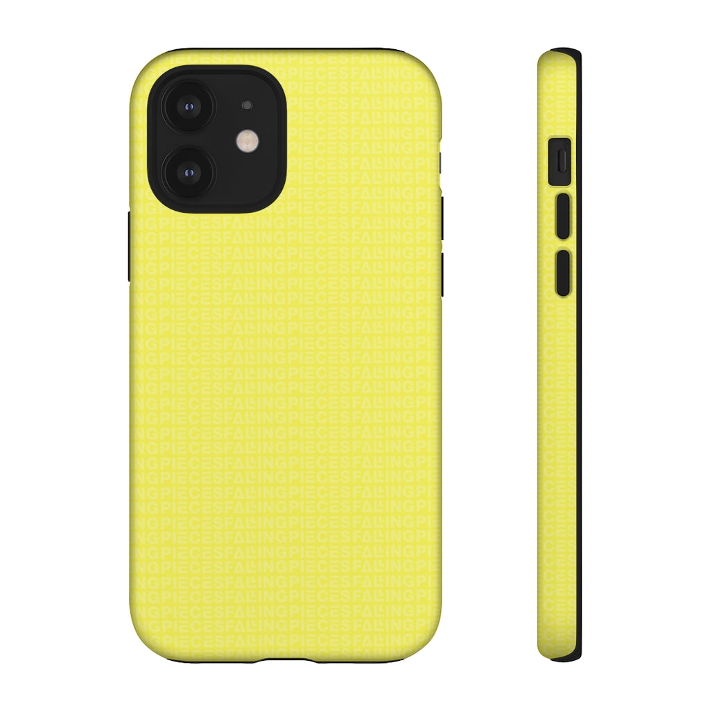 Yellow Infinity iPhone Case