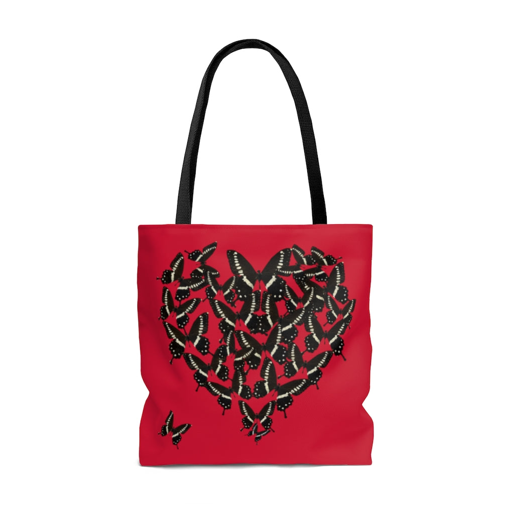 Butterfly Love Large Tote Bag