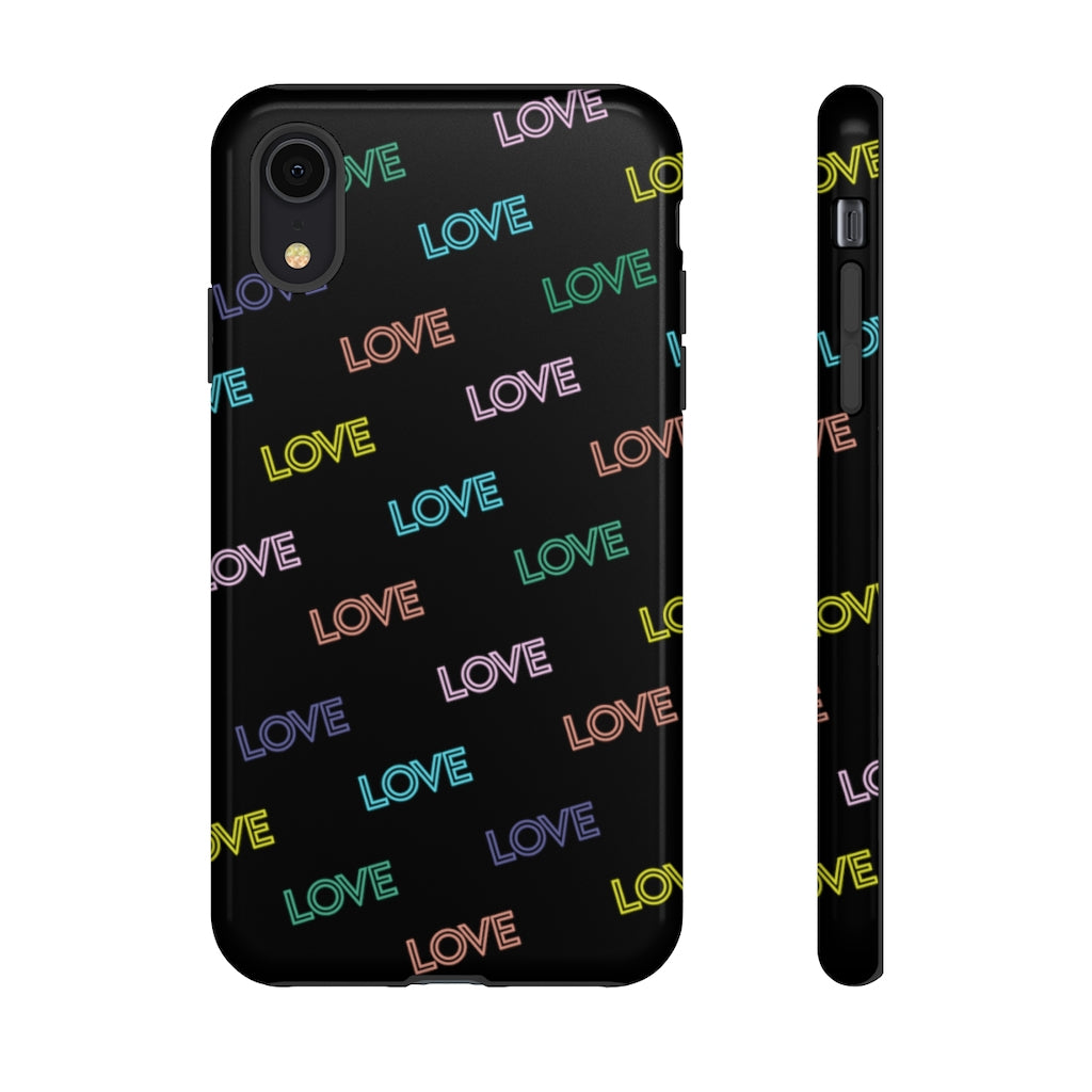 Love Pattern iPhone Case