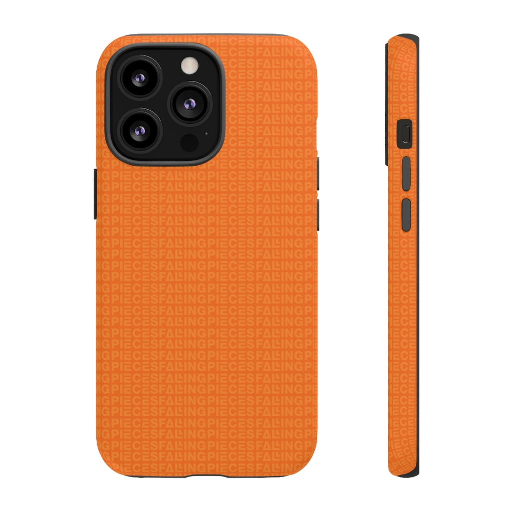 Orange Infinity iPhone Case