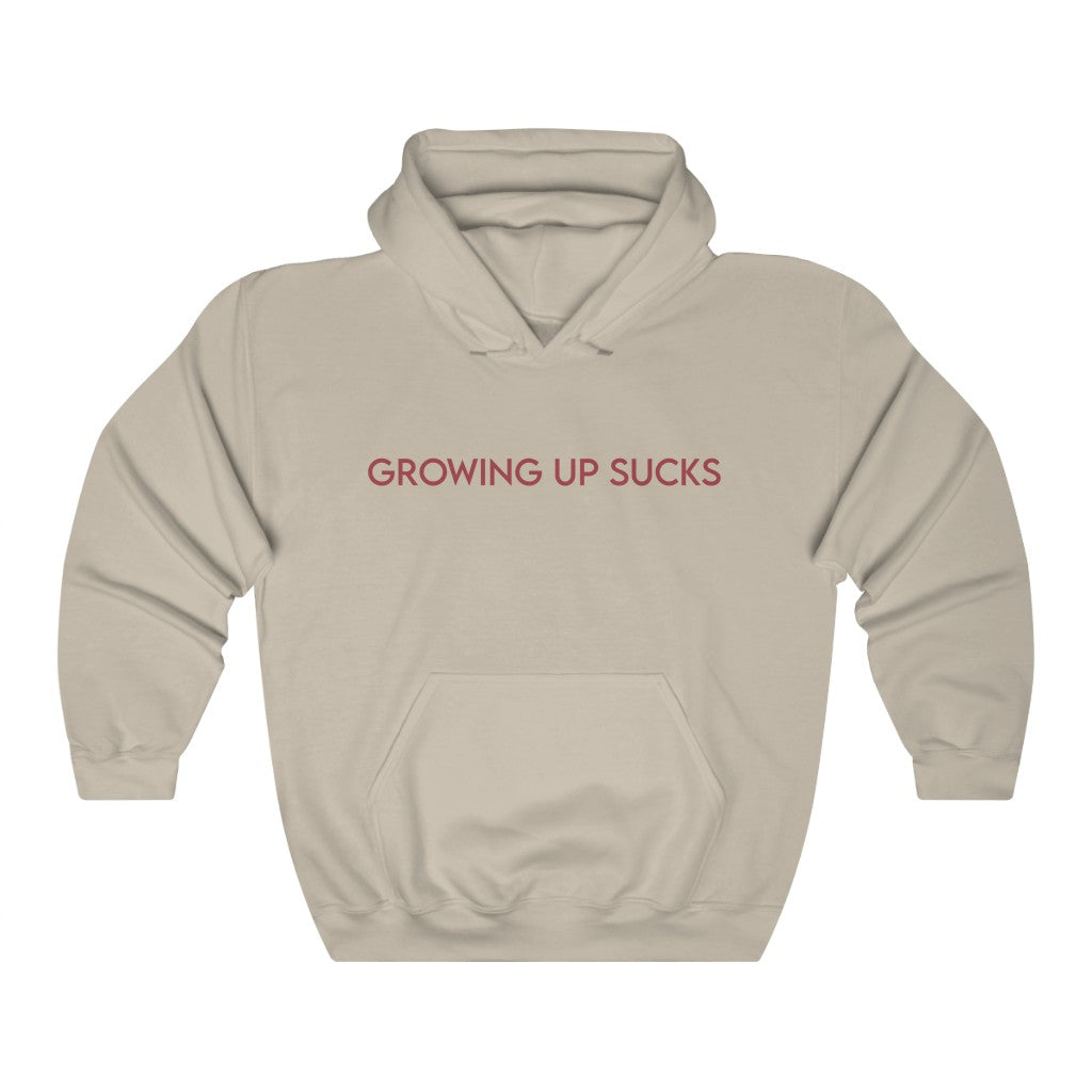 Growing Up Sucks Hoodie