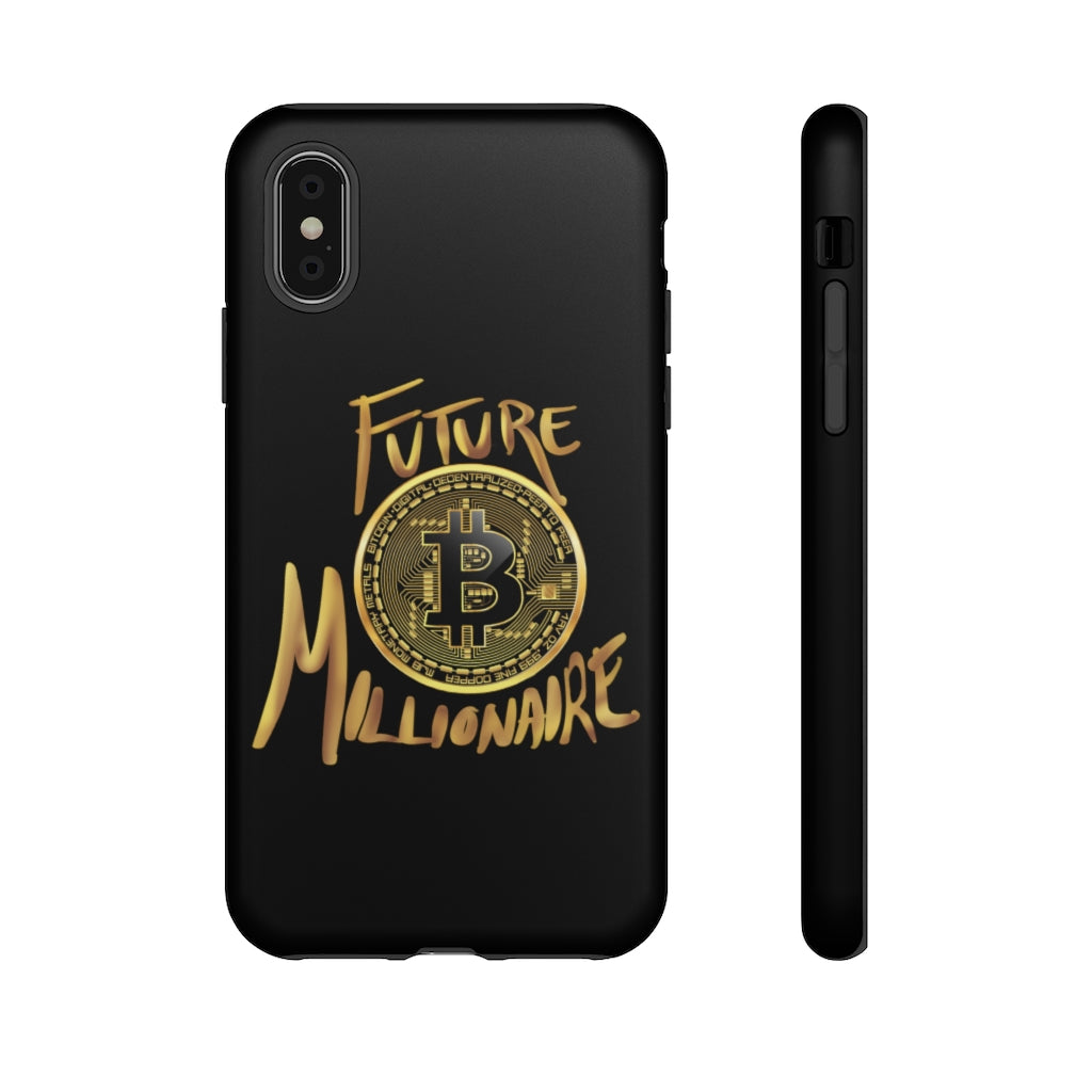 Future Bitcoin Millionaire iPhone Case