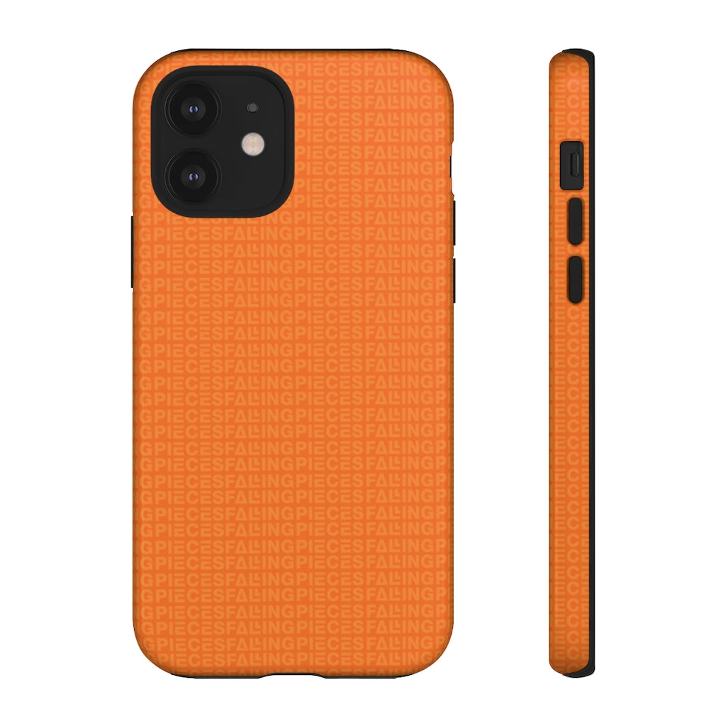 Orange Infinity iPhone Case