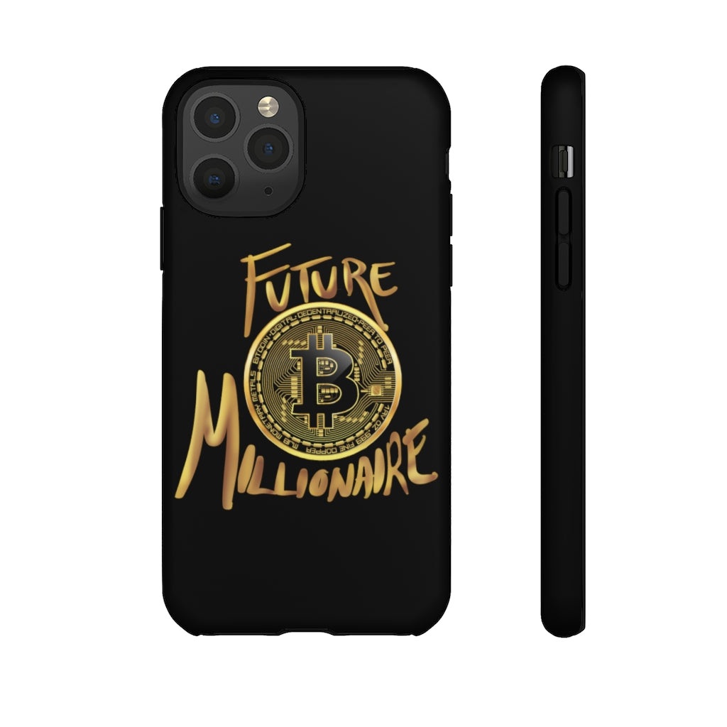 Future Bitcoin Millionaire iPhone Case