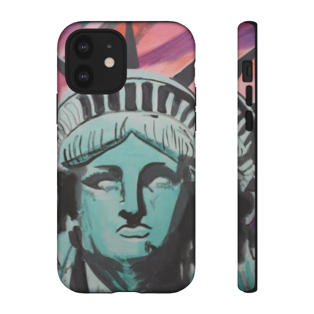 Miss Liberty iPhone Case