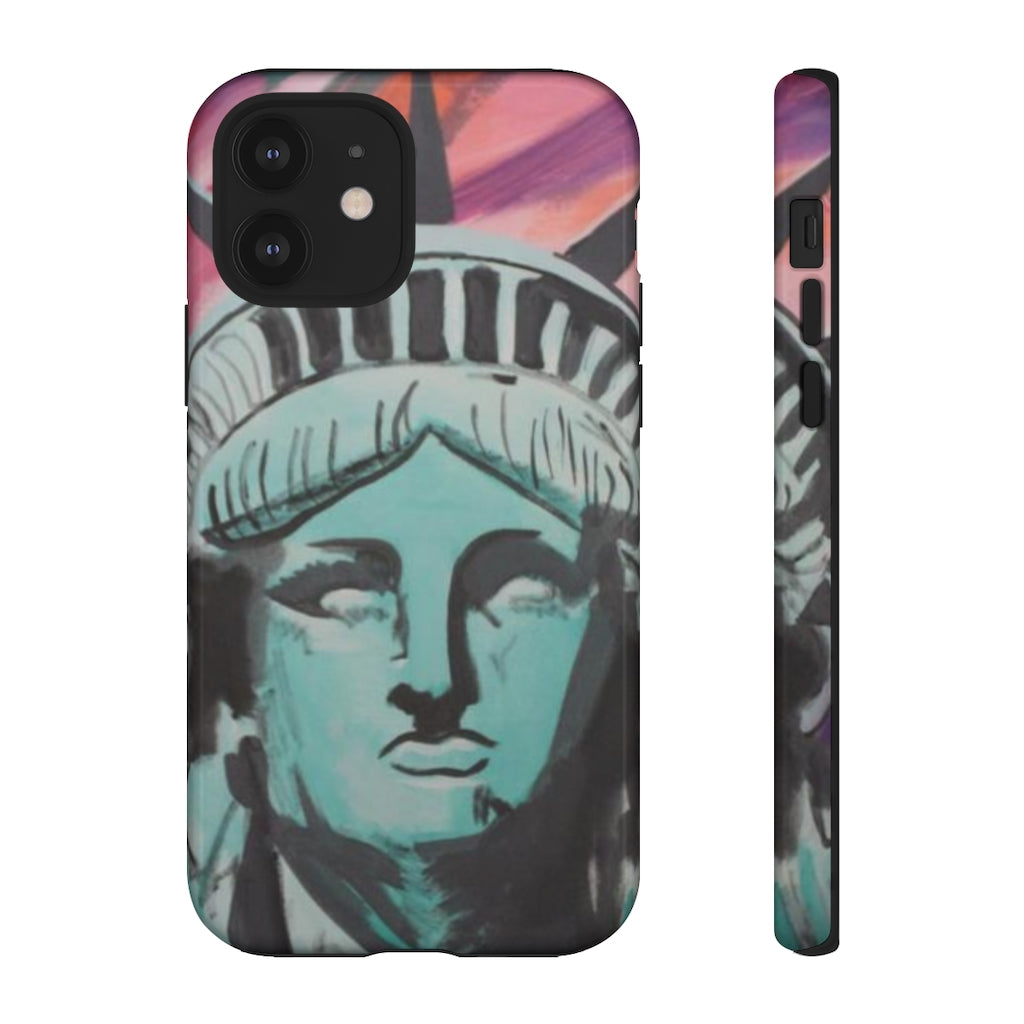 Miss Liberty iPhone Case