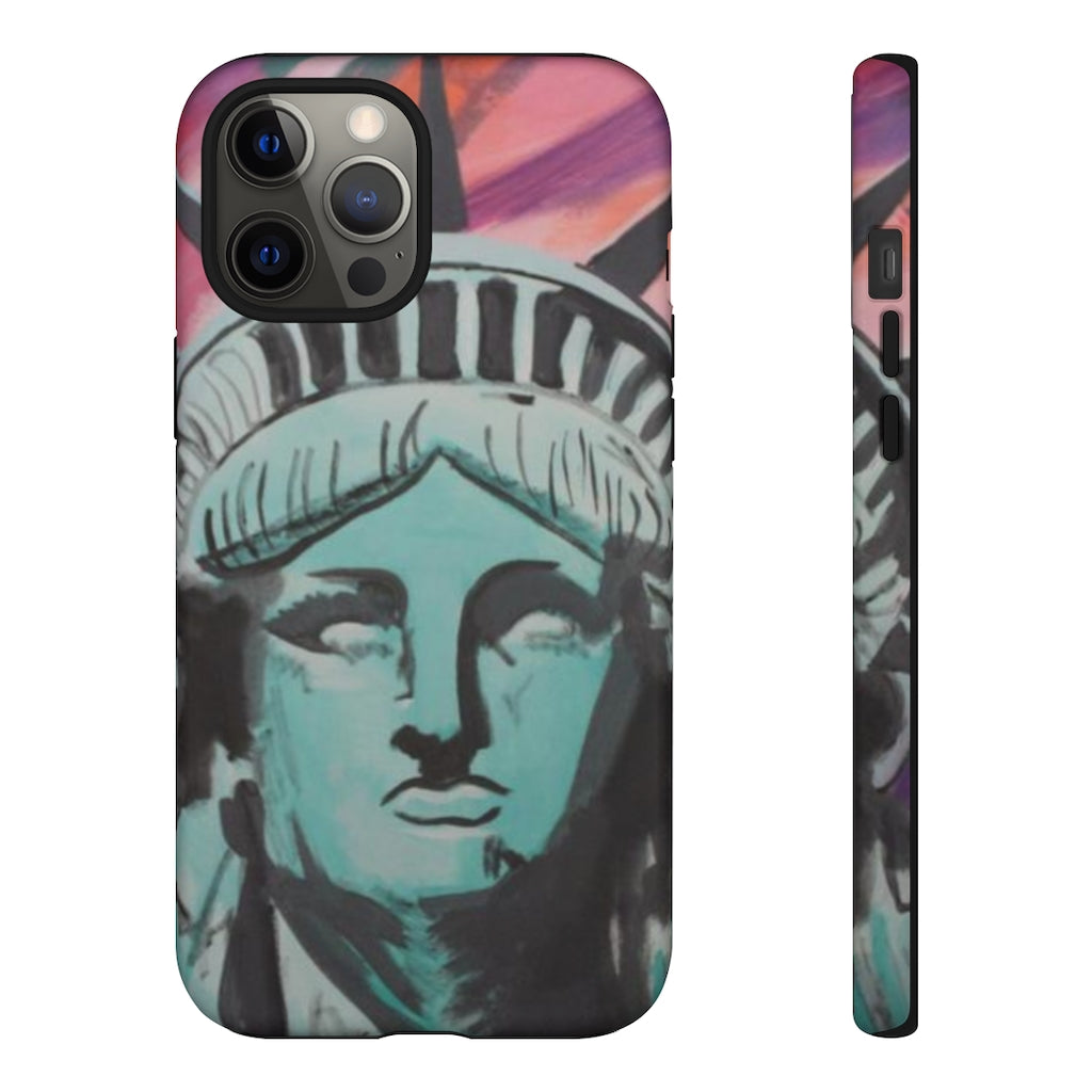 Miss Liberty iPhone Case