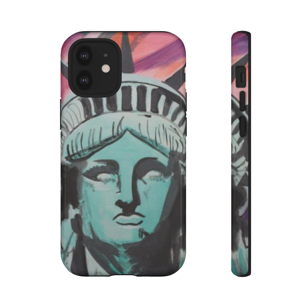 Miss Liberty iPhone Case